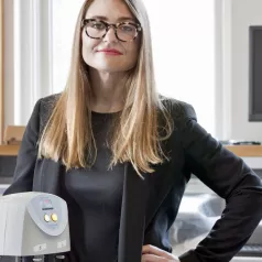 Lucy Kornblith In Lab